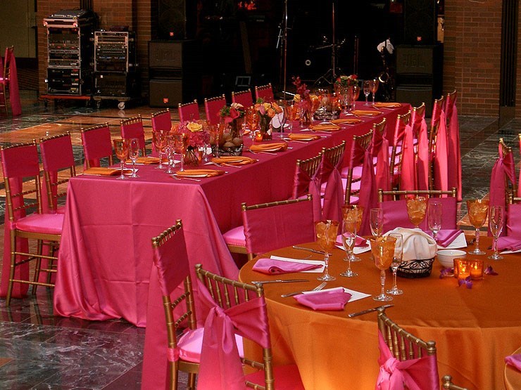 10 Rectangular 90"X156" Banquet Satin Tablecloths 30 Colors 8ft Table Made USA