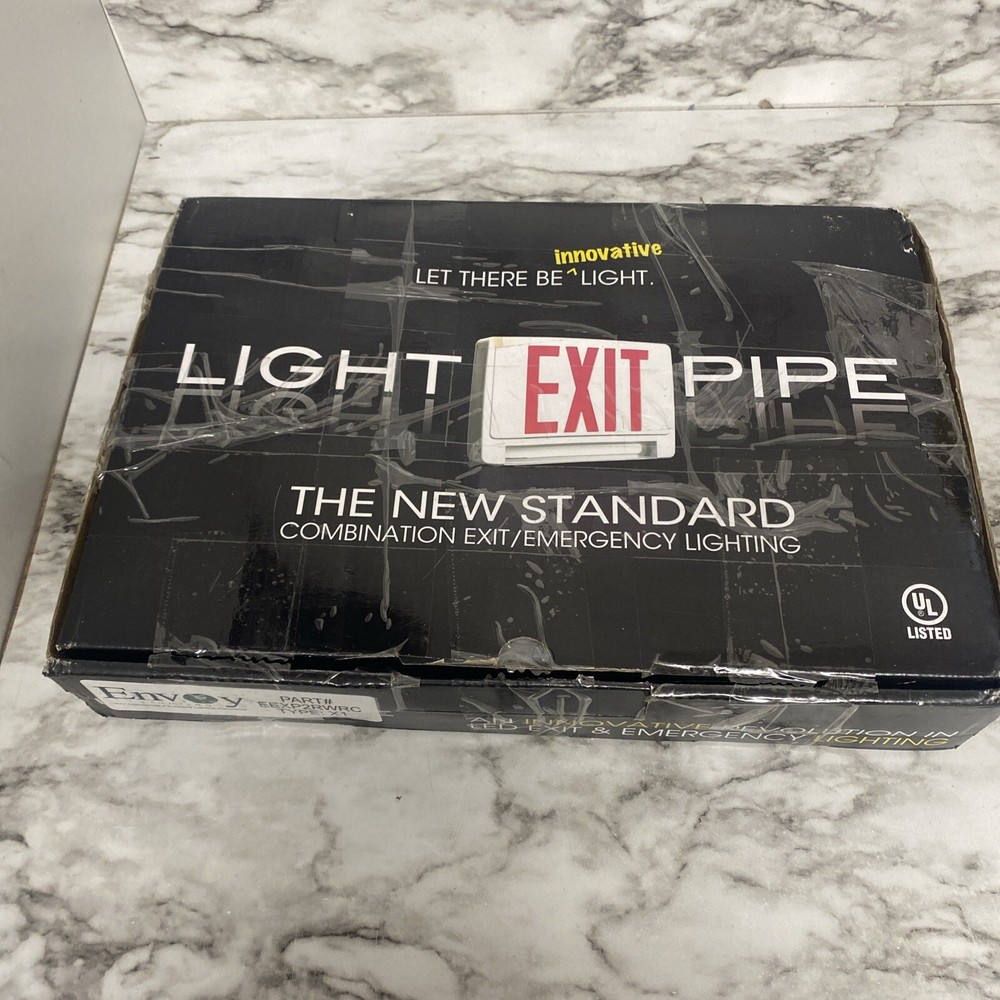 Envoy Lighting RED LETTER EXIT SIGN EEXP2RWRC New