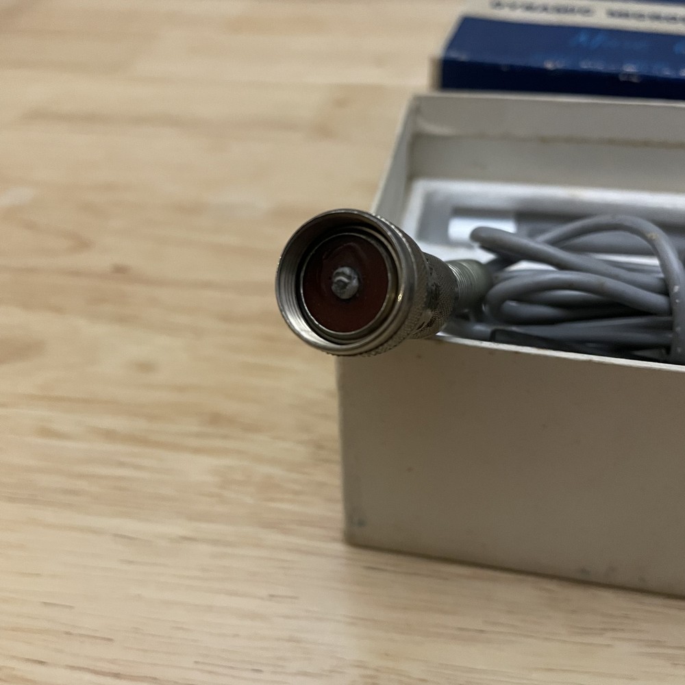 Vintage Dynamic Microphone Model DX75 Piezo. In Original Box - Not Working