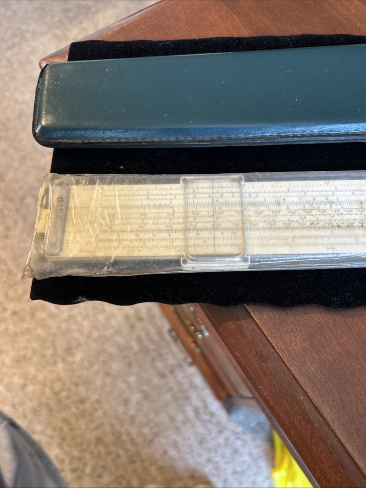 Vintage Slide Ruler Marked USN