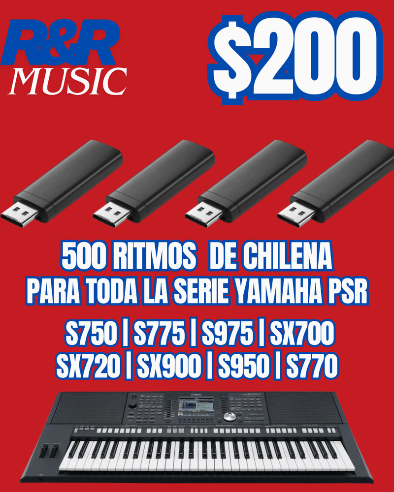 Yamaha psr s975 ritmos only