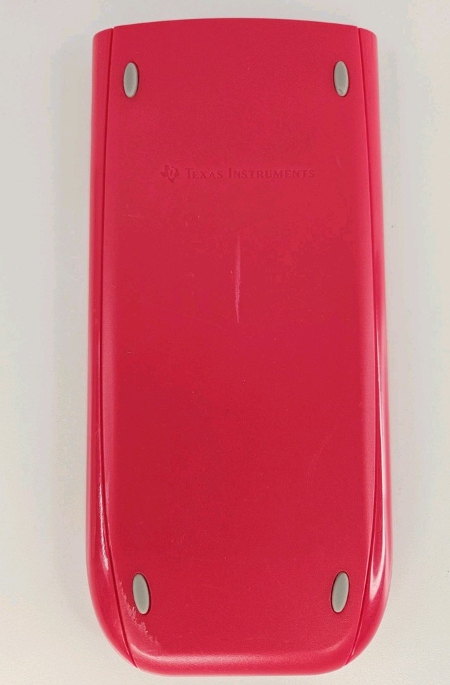 Texas Instruments TI 84 Plus Silver Edition Graphing Calculator Pink WORKING