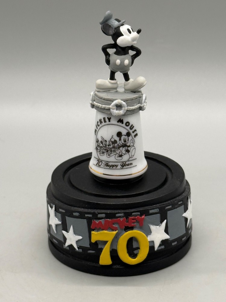 THIMBLE Disney Mickey Mouse 70th Anniversary Happy Years Thimble