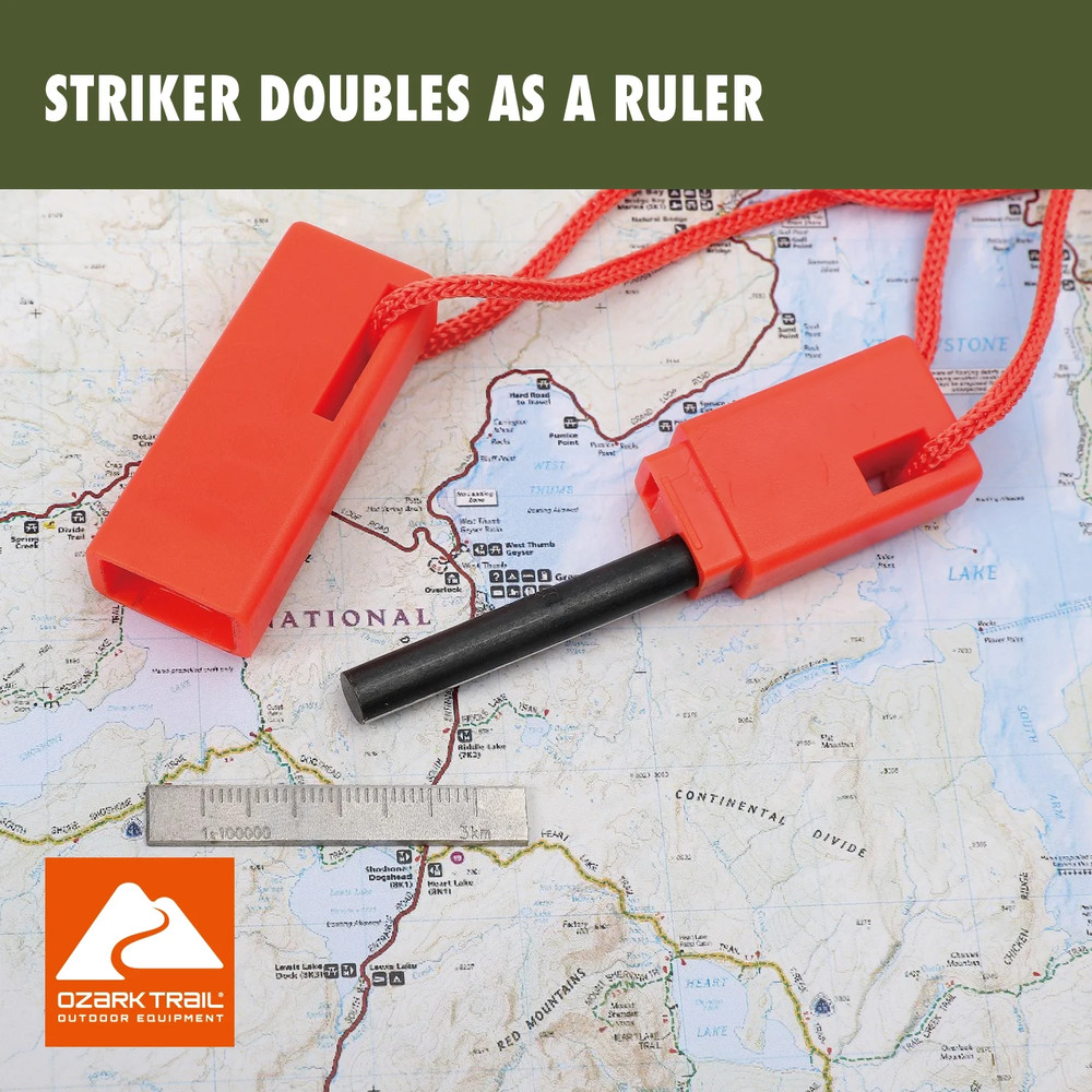 Flint and Steel Fire Starter