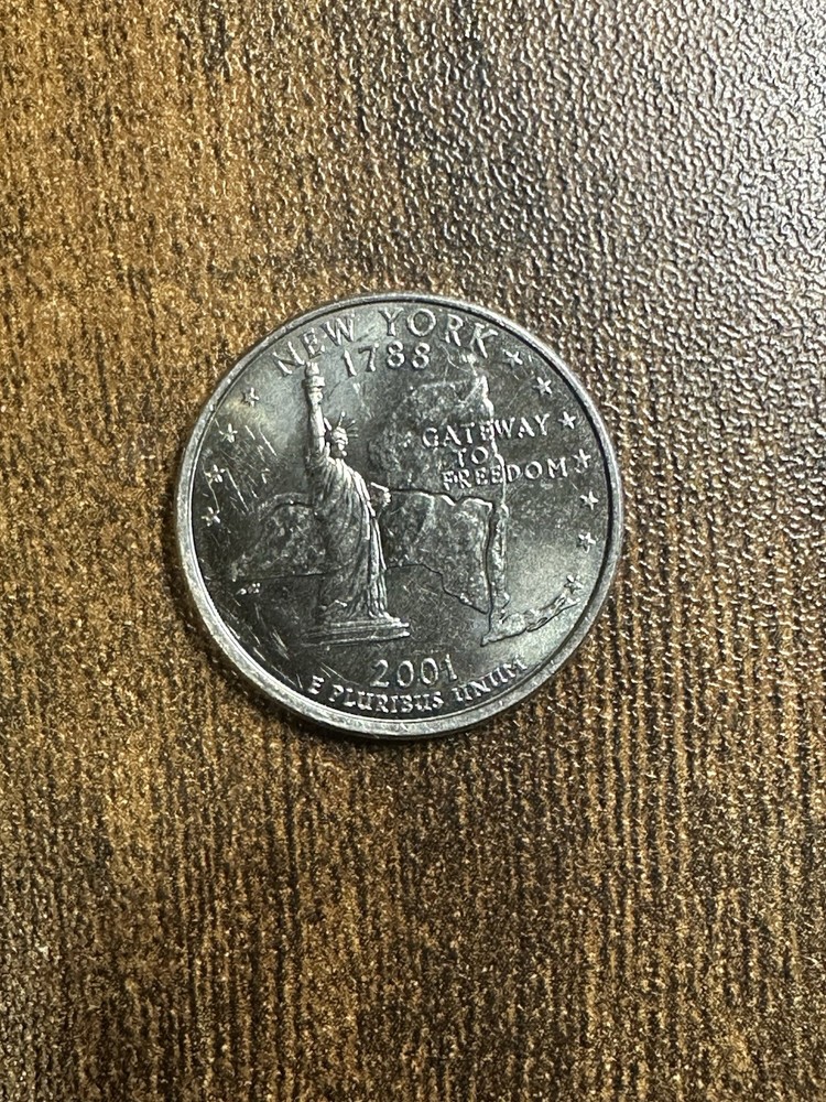 2001 d new york quarter