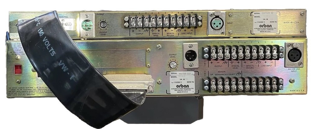 Orban 787A And 787 Slave Mic Processors. **TESTED**