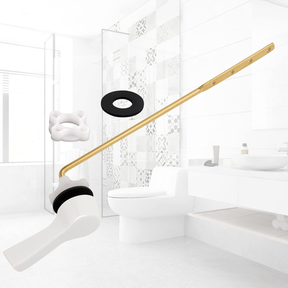 Universal Front Mount Toilet Handle Tank Flush Lever Replacement Handle Toilets