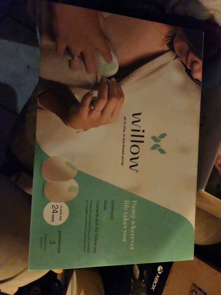 Willow 24mm 3rd Generation Breast Pump - White