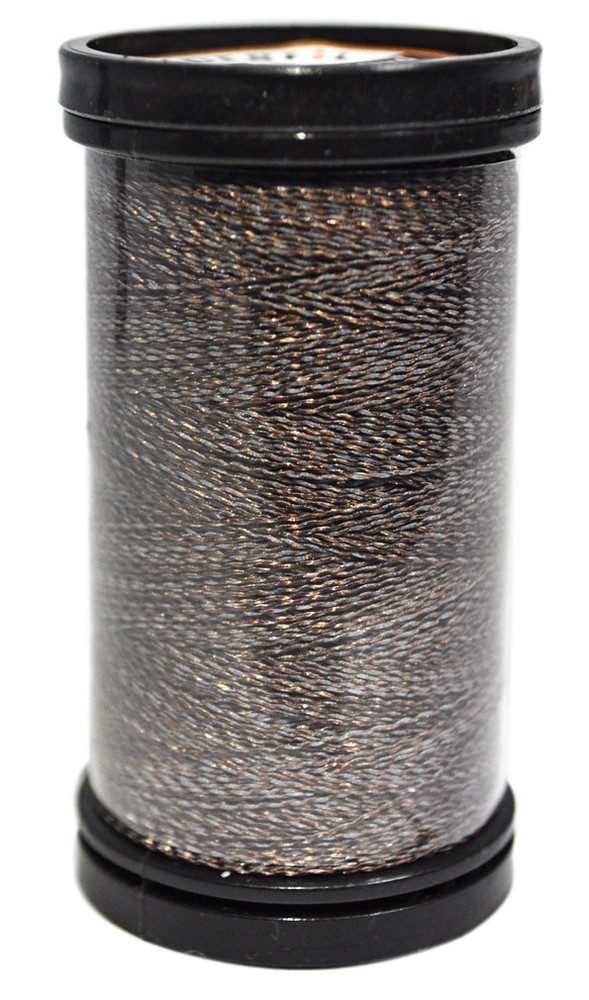 Flash Reflective Poly Thread French Roast