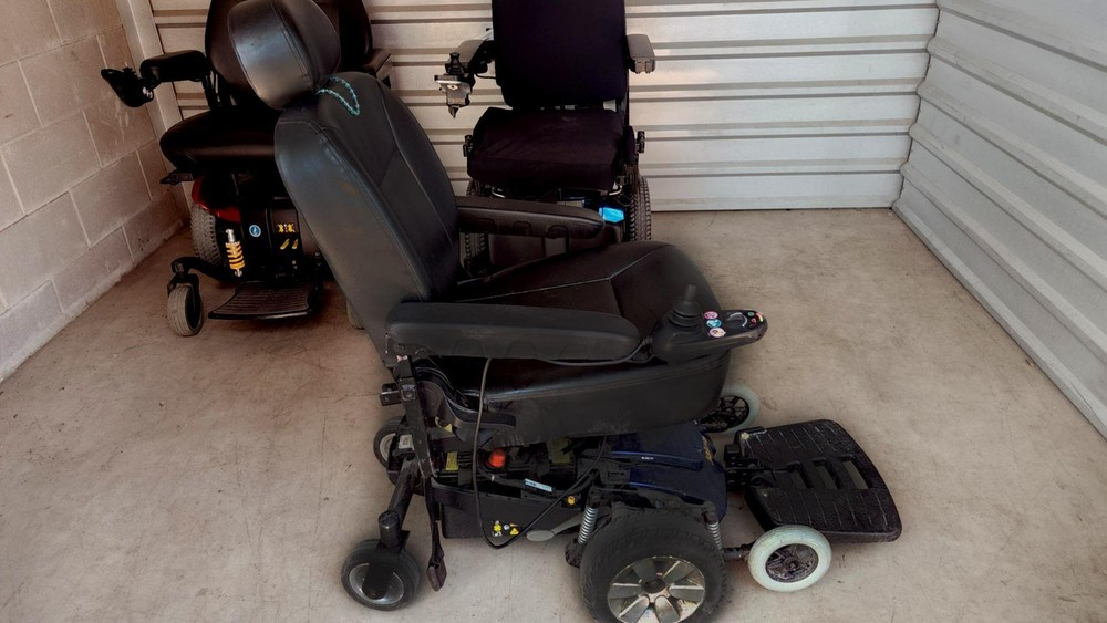 Pride Jazzy Blue Mobility Chair