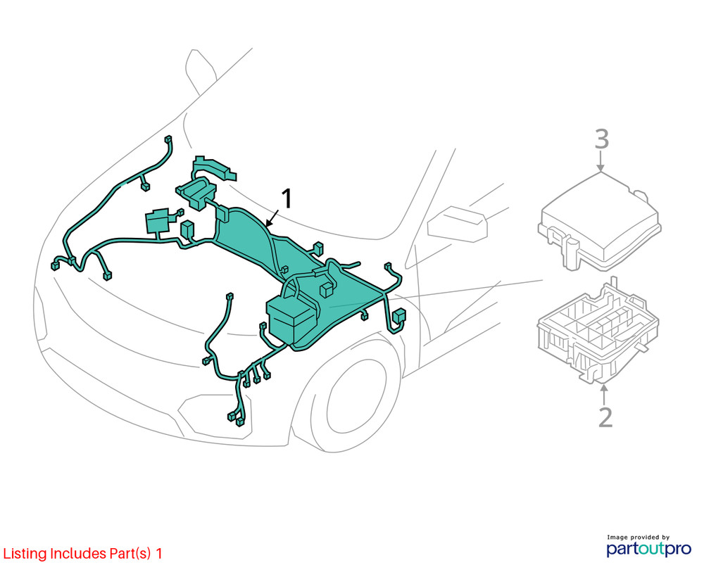 Fuse Box Engine AWD Fits 14-15 SORENTO 545668