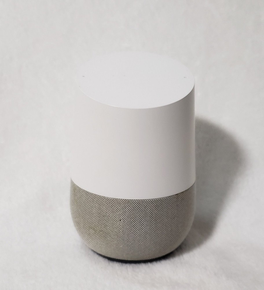 Google Assistant Google Home Smart Speaker *working condition -no cord