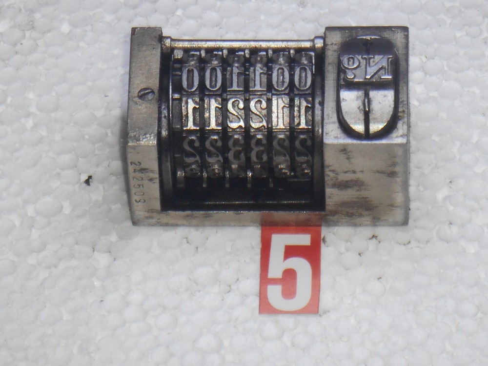 WETTER Letterpress Numbering machine | 5