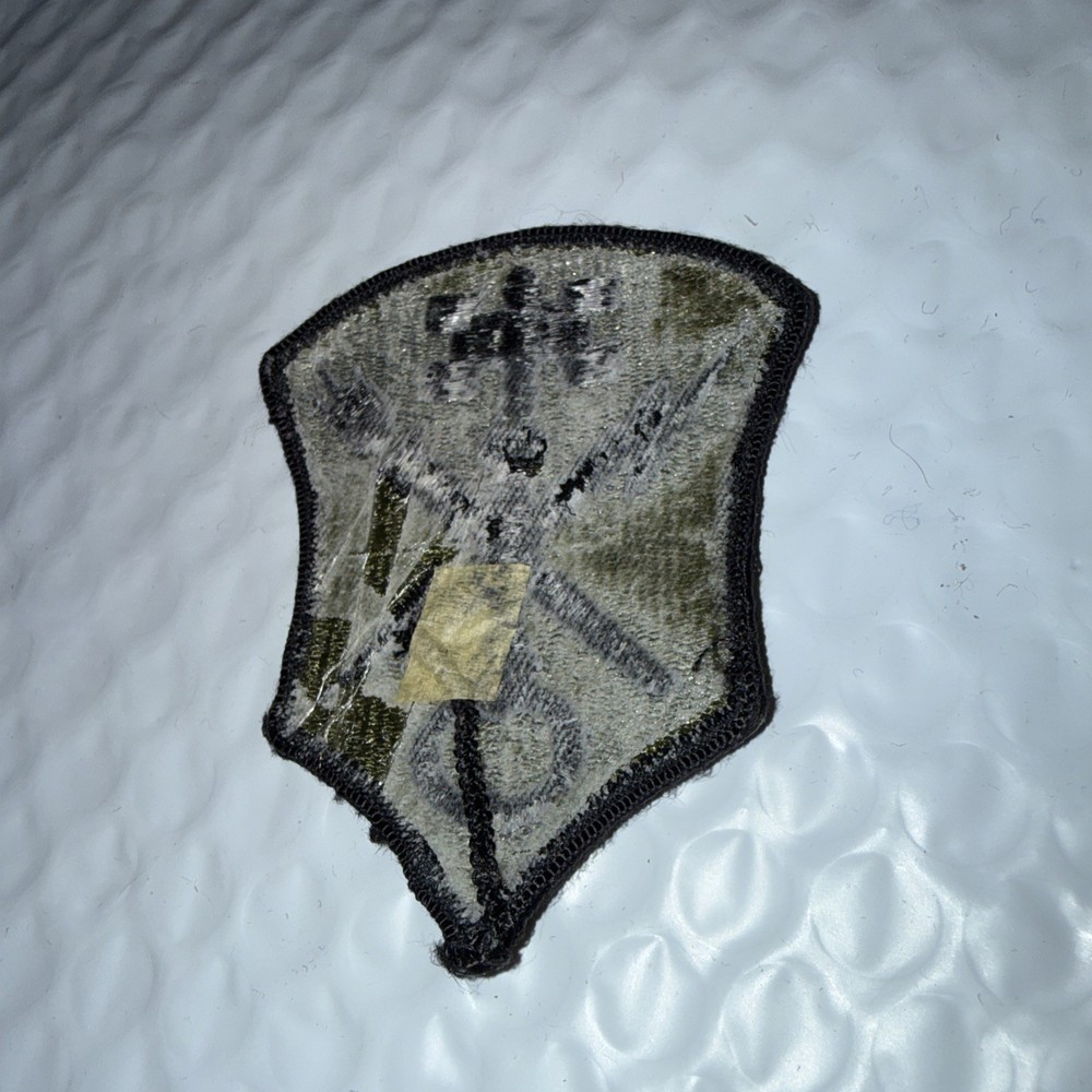 US Army Intelligence And Security Command Subdued Sew On Shoulder Patch Insignia