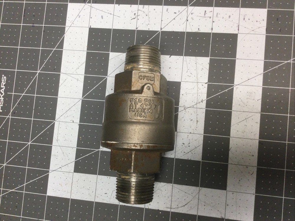 1" SCV DFT Check Valve, CF8M, 750 CWP - (LDLL1P)