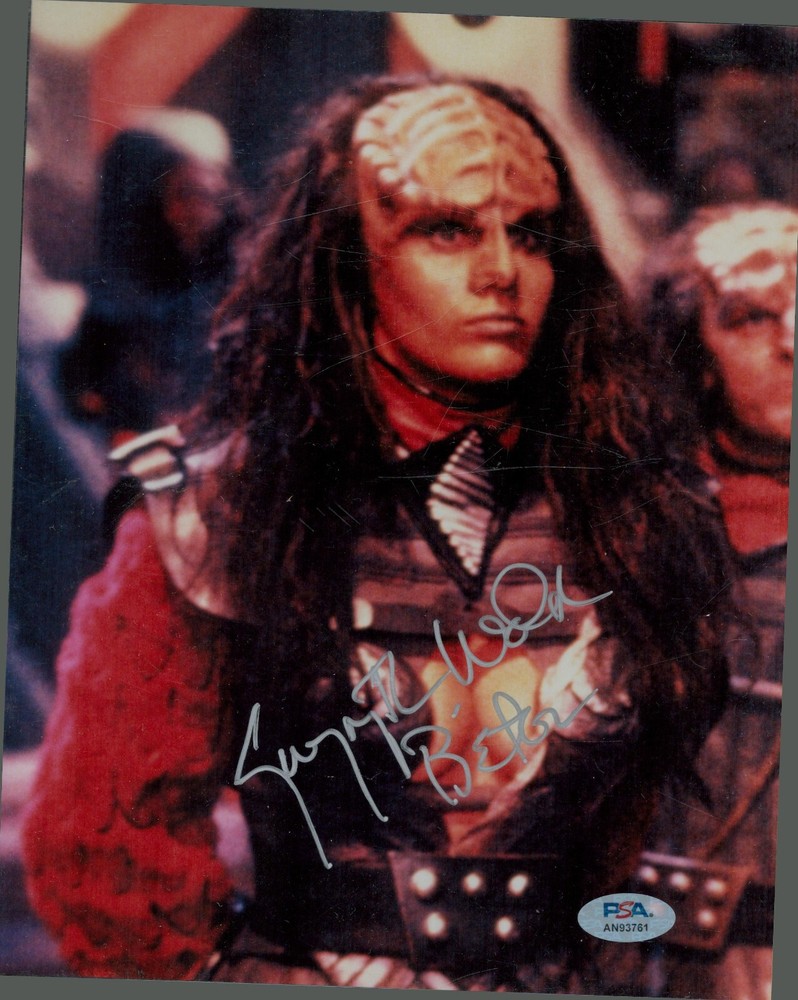 Kathy Griffith Autograph PSA Cert Number AN93808
