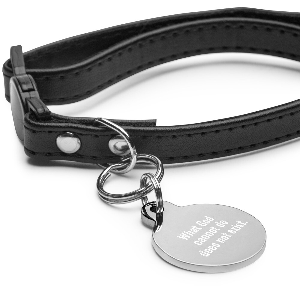 Engraved pet ID tag