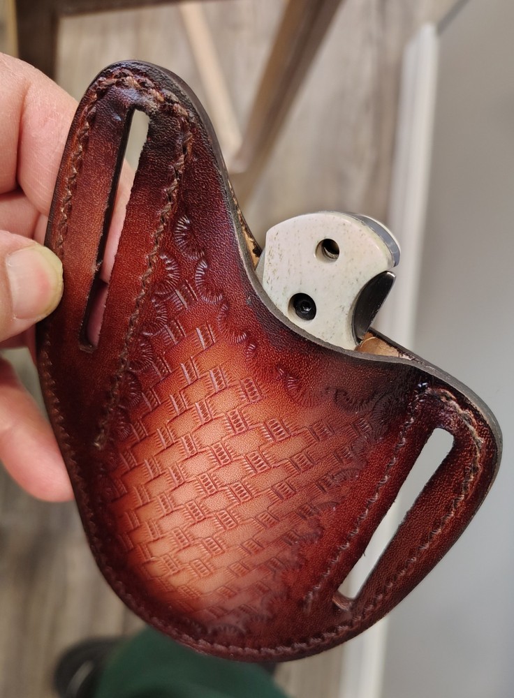 Handmade, Ground From A Rasp, Lock Back knife,Bone Handle,file worked,Unique ⚔️