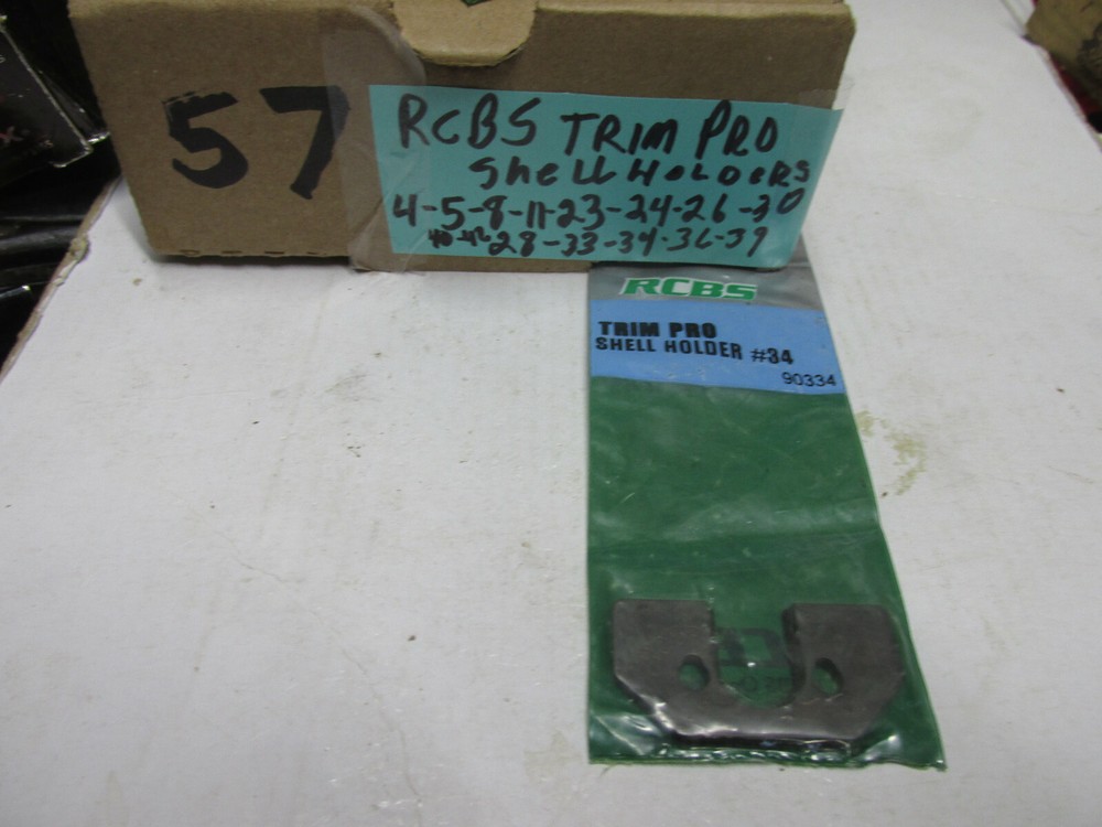 [57] RCBS trim pro shell holder #34 new