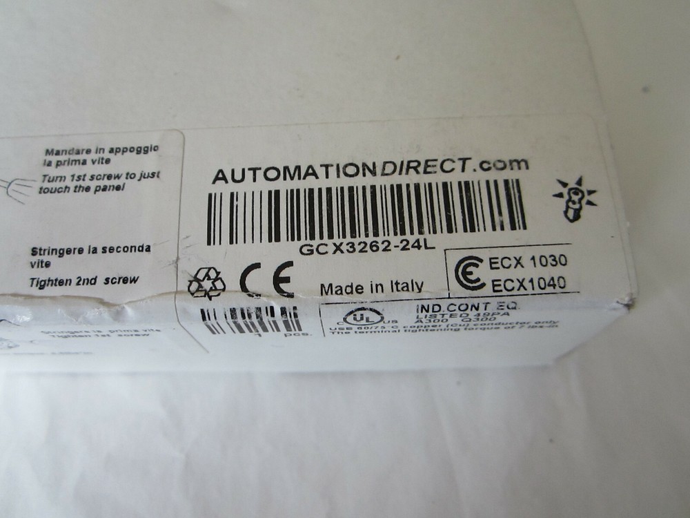 Automation Direct Gcx3262 24L Selector Switch