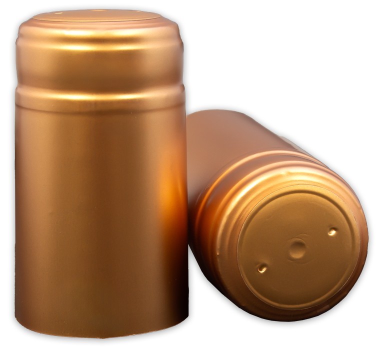 SOLID BRONZE PVC SHRINK CAPSULES 100 Pack