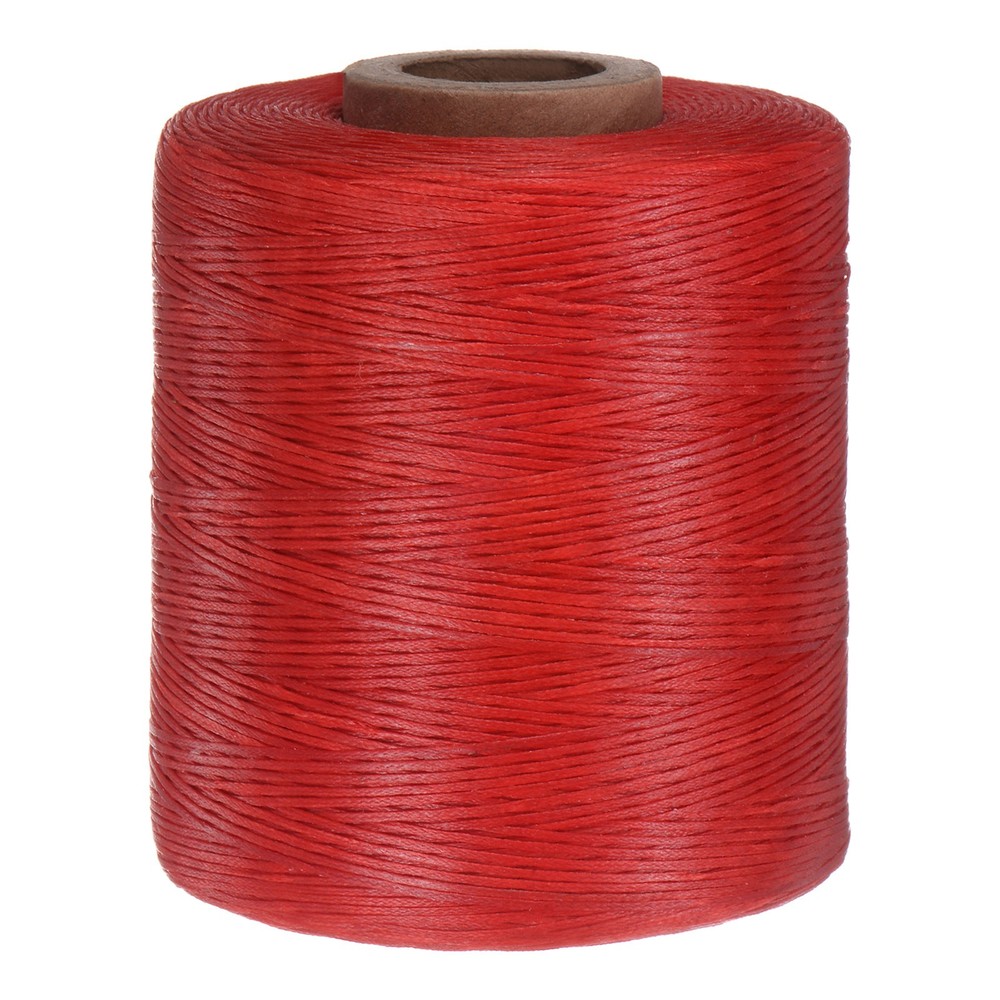 150D Waxed Thread 1061 Yards Polyester Leather Sewing Waxed String Red