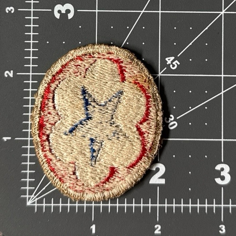 WW2 Eastern Defense Command Tan Border Patch - #1254