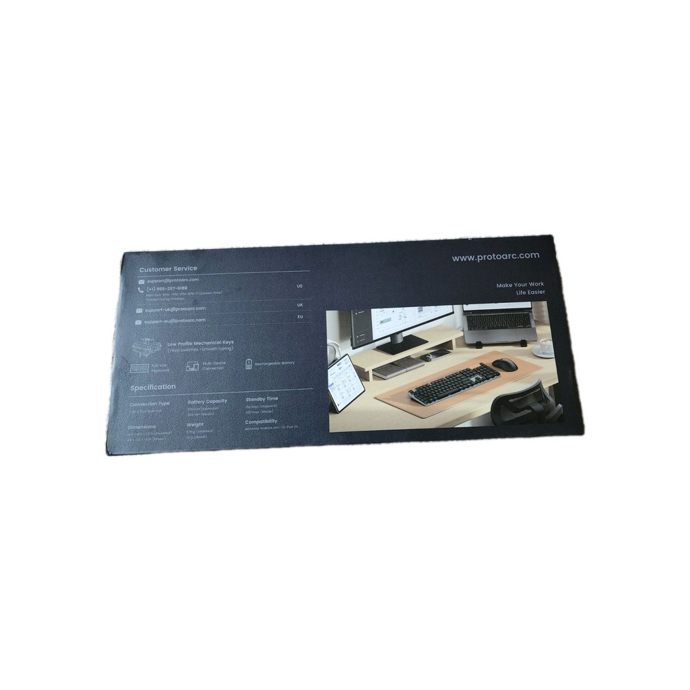 ProtoArc KM310 Wireless Mechanical Keyboard and Mouse Combo.