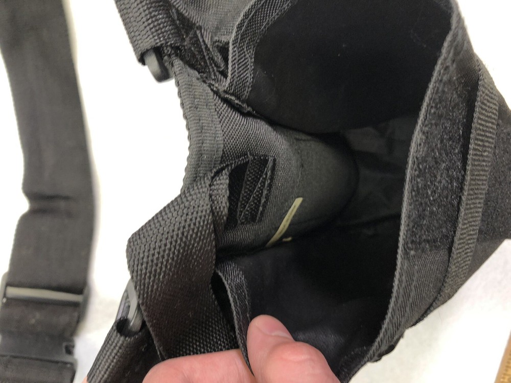 Java Paintball 5 Pod Tank Pouch Pack Holder Black Harness Adjustable Belt