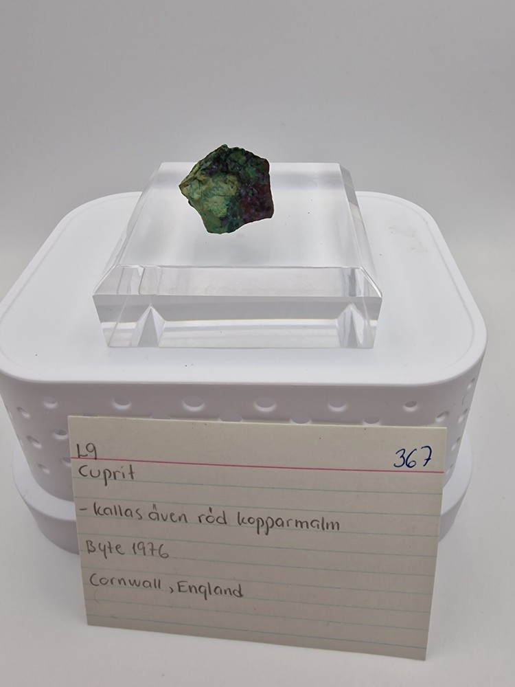 Cuprite From Cornwall , England