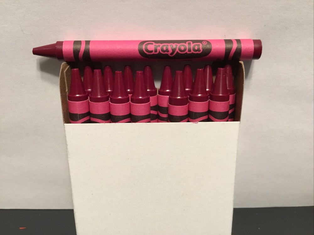 (16) Crayola Crayons (red violet) BULK