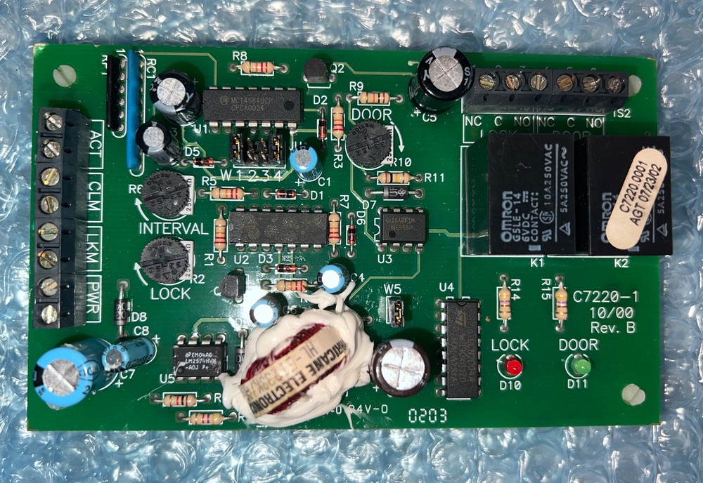 C7220-1 - Electric Strike Interface Module - (Horton) Nos Surplus