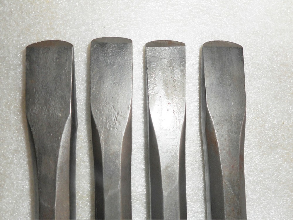 CHIPPING HAMMER CHISEL GOUGE POINT AJAX 51 PKG 0f 4