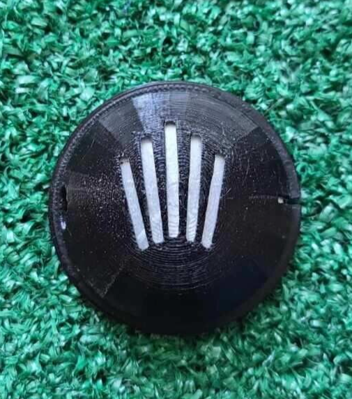 Aim Point Golf Ball Stencil