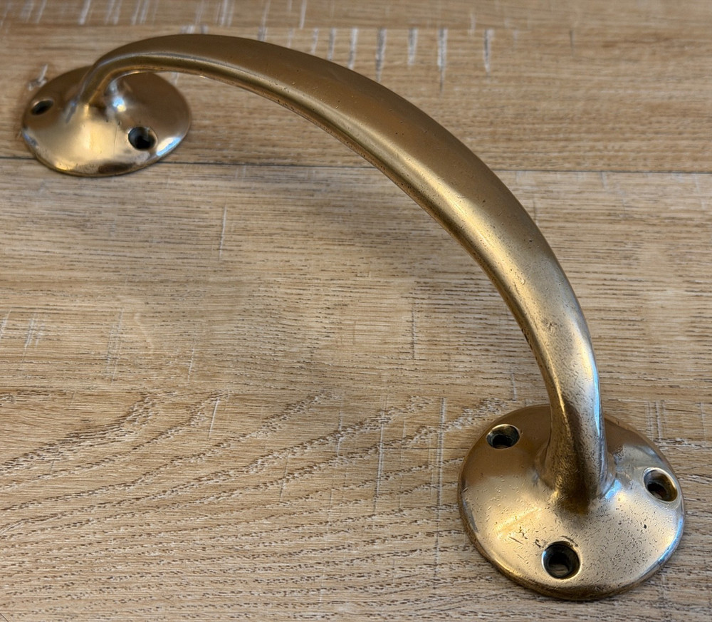 ANTIQUE SOLID BRASS DOOR PULL HANDLE