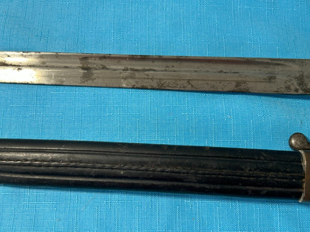 1890s Turkish Mauser Bayonet w/ Scabbard