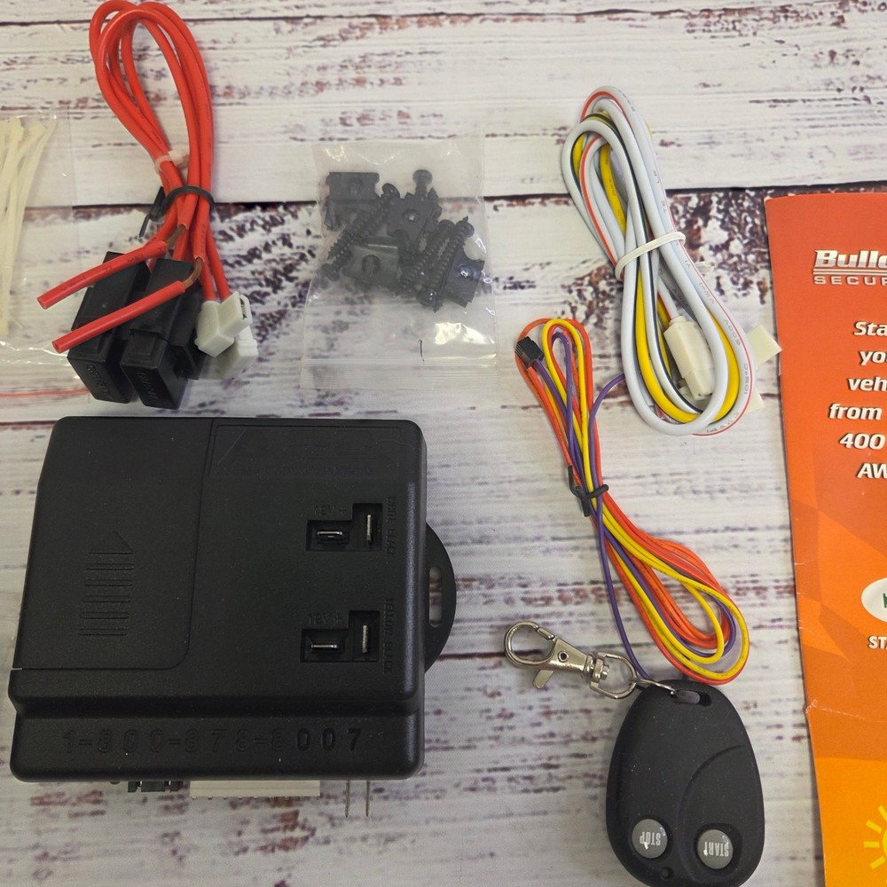 Bulldog Security RS82B Remote Car Starter System Kit AS IS Untested