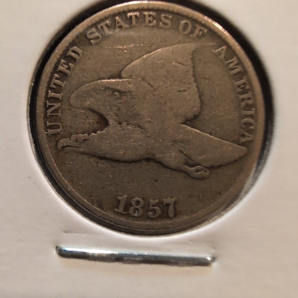 1857 1C Flying Eagle Cent