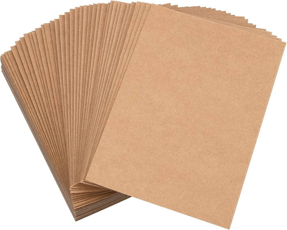 200 Sheets Chipboard 5 x 7 Inch 40pt Point Medium Weight Chipboard .04 Calipe...