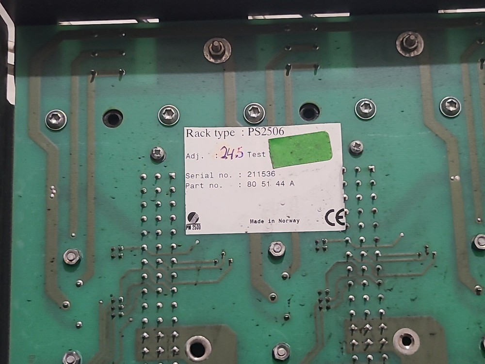 Rack Type PS2506 PART NO 805144A