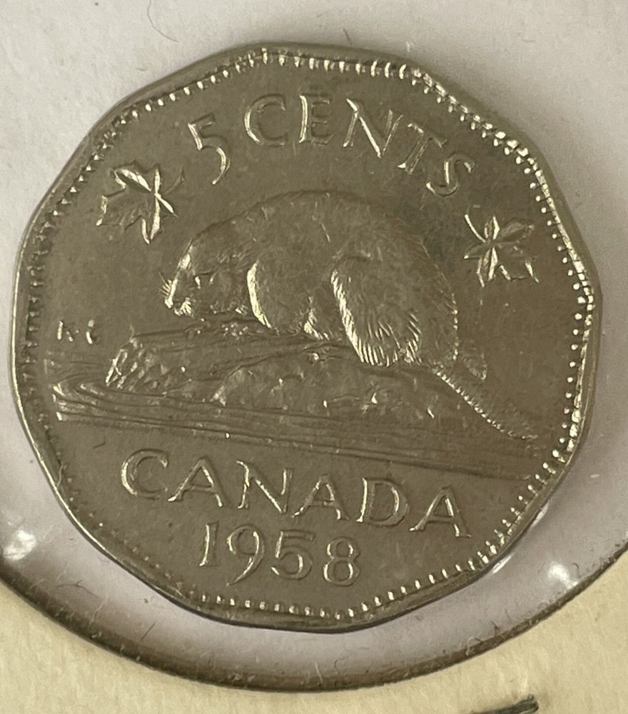 1958 Canada 5 Cent - Nickel T263
