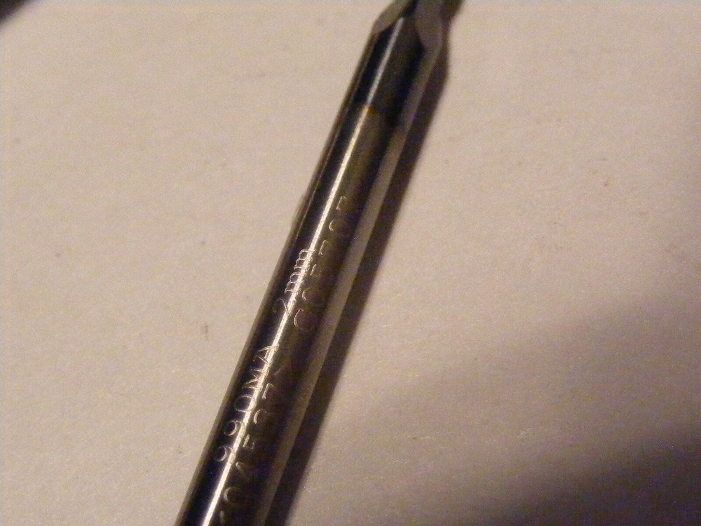 1 - GARR Tool End Mill 04537 990MA 2mm