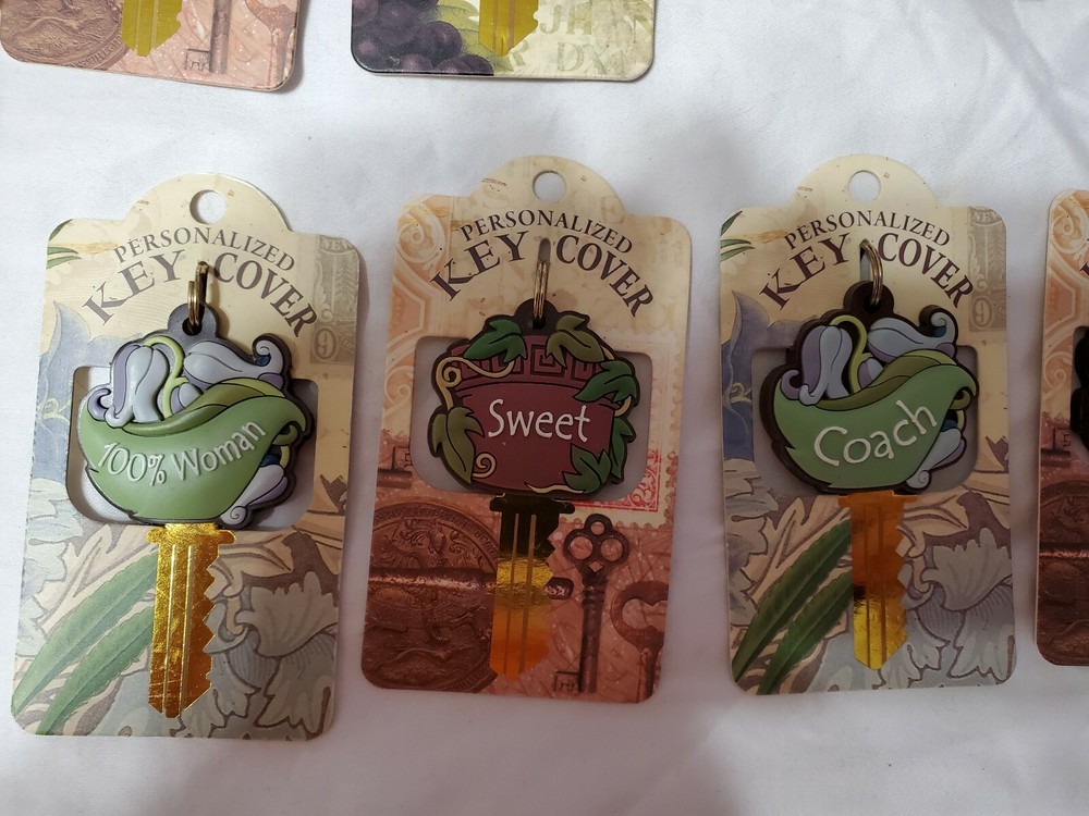 PERSONALIZED KEY COVERS