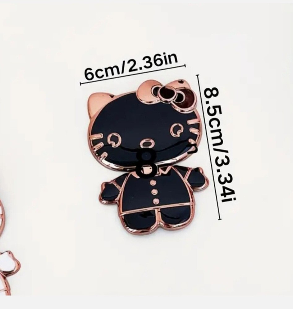 Hello Kitty Rotatable Moblie Phone Stand Mirror Foldable Decal Desktop Table