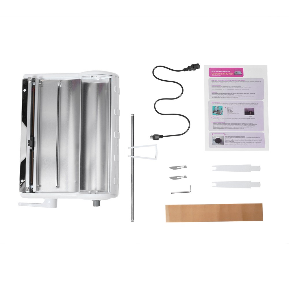 500W Dental & Lab Automatic Sealing Machine Plastic Bag Sealer Max. Width 25cm