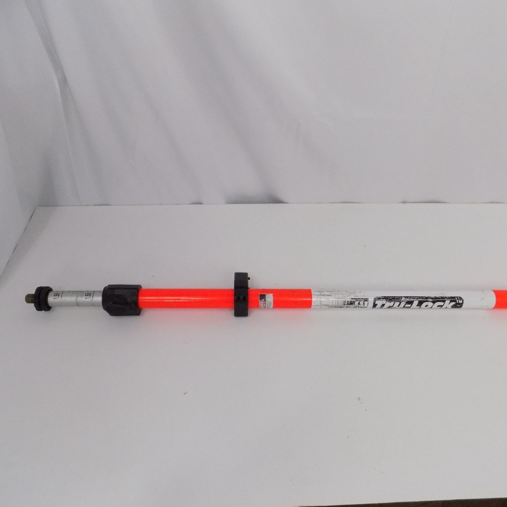 Tru Lock Prism Surveyor Pole Telescoping 8.2 ft.