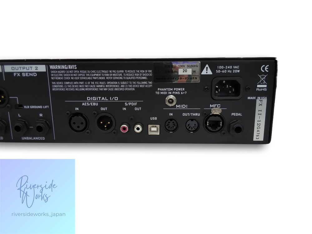 FRACTAL AUDIO AXE FX2 II Amp Simulator Effects Unit JP