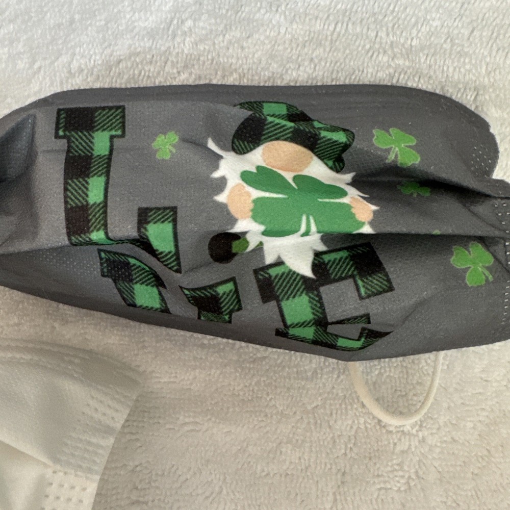 St Patricks Day Face Masks New 65 Count
