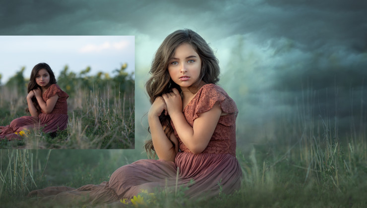 Professional Digital Photo Editing Photoshop Fine Art  Tutorial