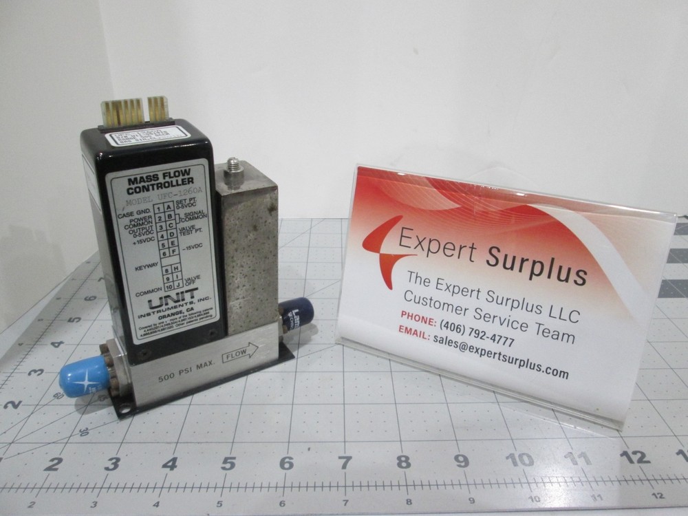 Unit, UFC-1260A, Mass Flow Controller, SIH2CL2, 500 SCCM, Used